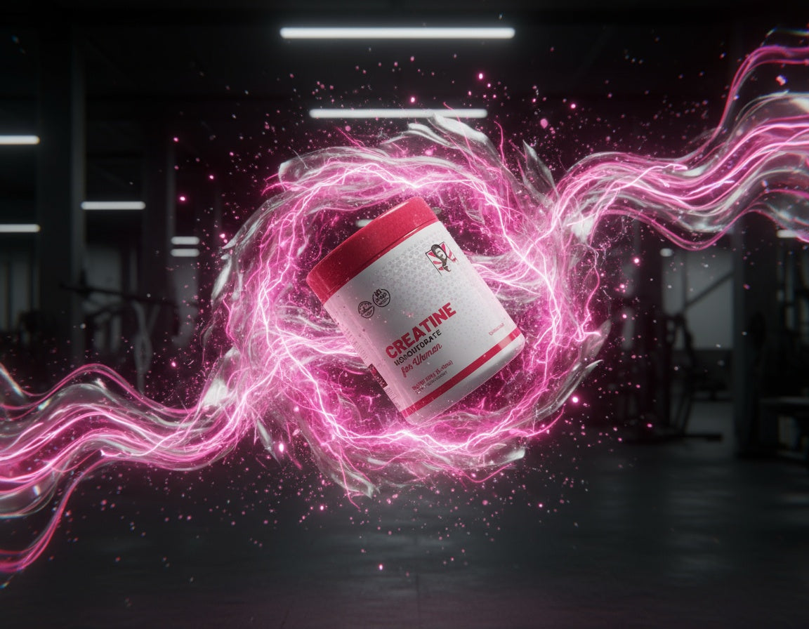 Old School Labs Creatina Mujeres | Glúteos tonificados 🍑