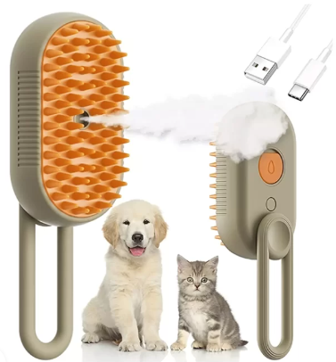 Cepillo de Vapor 3 en 1 | Aseo sin estrés 💖